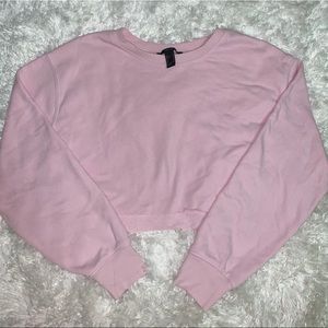 forever 21 cropped sweater